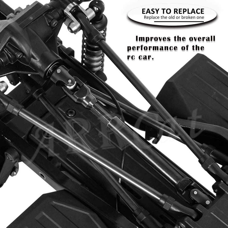 2 قطعة عمود محرك RC 87-122 مللي متر لـ 1/10 SCX10,SCX10-II RTR,(87-122 مللي متر) - Image 3